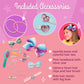 Glitter Girls GG Hair Play Set - Hair Styling Accessories for 14-Inch Dolls, Multi Color, Small, Plastic, Ideal for Girls 3+