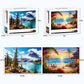 2 Pack Puzzles For Adults 1000 Pieces-Hawaii Beach & Moraine Lake Difficult Jigsaw Puzzles For Adults,Hard Jigsaw Puzzle Decorations Diy Leisure Game Toy Suitable Family Friends(27.5X20 Inches)