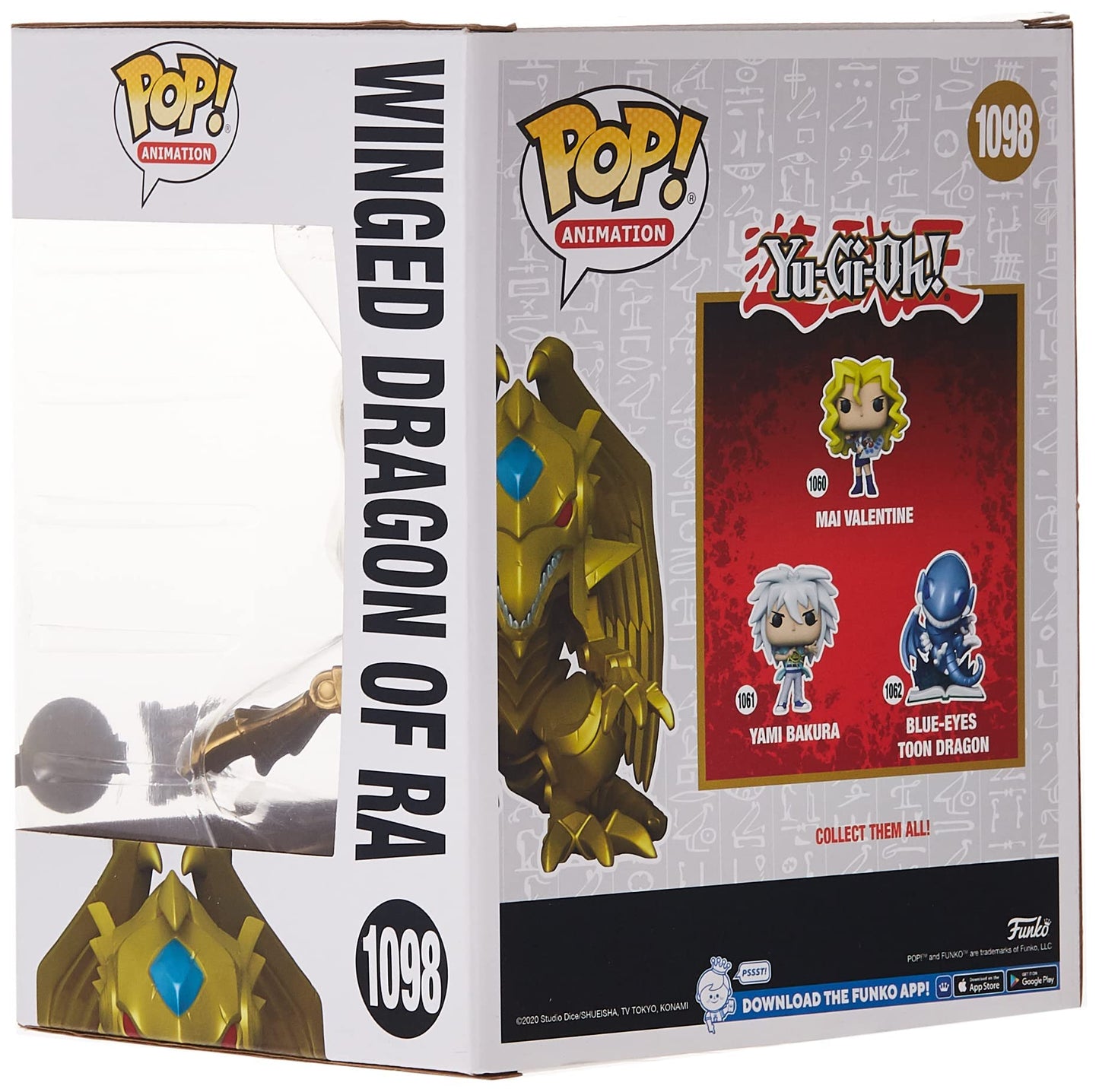 Funko Pop! Winged Dragon Of Ra Exclusive 6 Inch Figure 1098