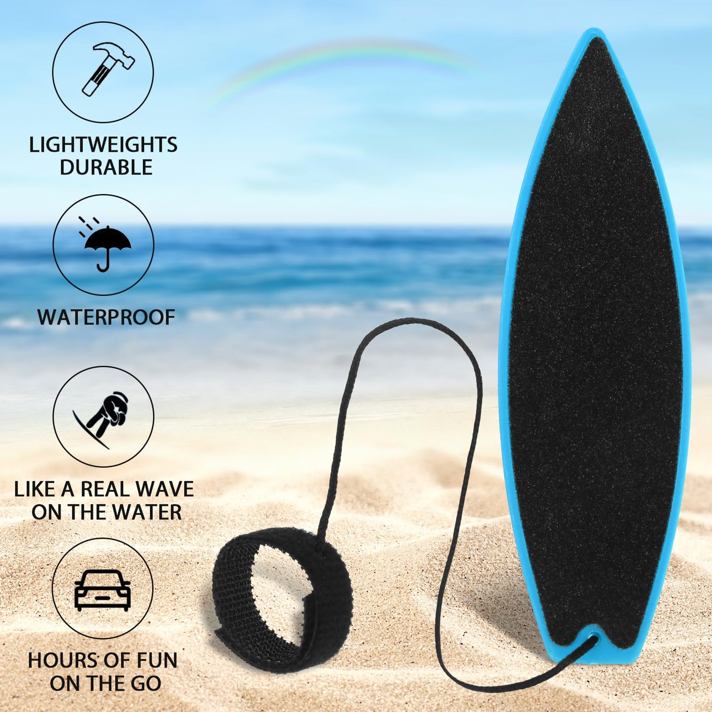 10Pcs Finger Surfboard  Mini Surfing Toys Finger Surf Boards  Surf The Wind  Fingertip Surfboard for Kids  Teens  mature-themed