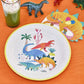 Talking Tables Dinosaur Paper Plate 23Cm 8Pk, Mixed colors