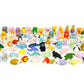 Iwako Pencil Eraser Animal Collection - Pack of 20 Multicolor Rubber Erasers, Includes Unicorn - Model NewAnimal20