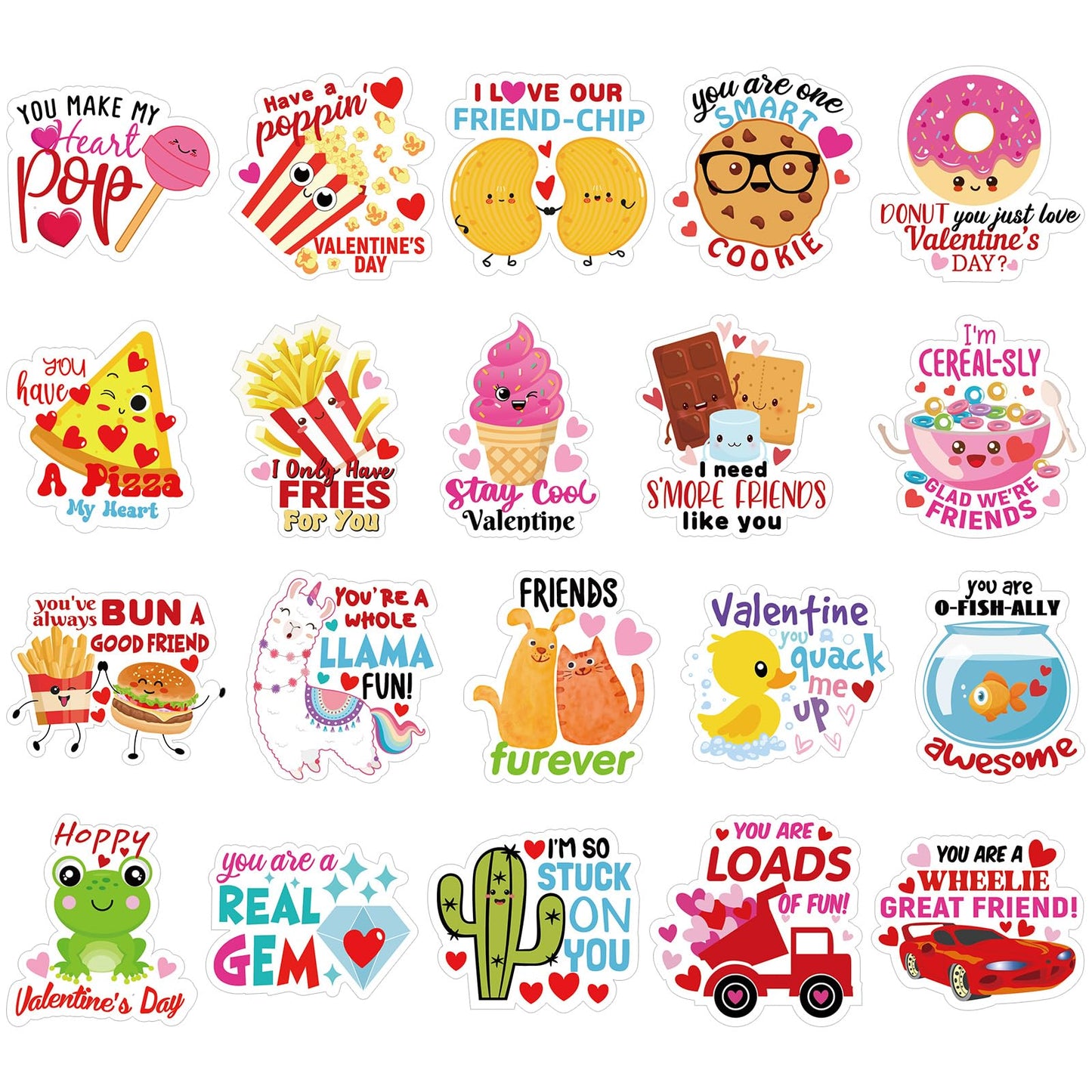Motiskyy 240 Pcs Valentines Day Scratch and Sniff Stickers Large Smelly Scented Motivational Stickers Food Dessert Reward Decal