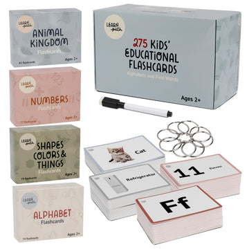 Learnpath Toddler Flash Cards For Ages 2+ - Real Image 470 Flash Cards For Toddlers 3-5 Years With Illustrations, Alphabet, Firs