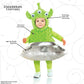 Light-Up Alien Ufo Plush Belly Babies Toddler Costume | X-Large (4-6)