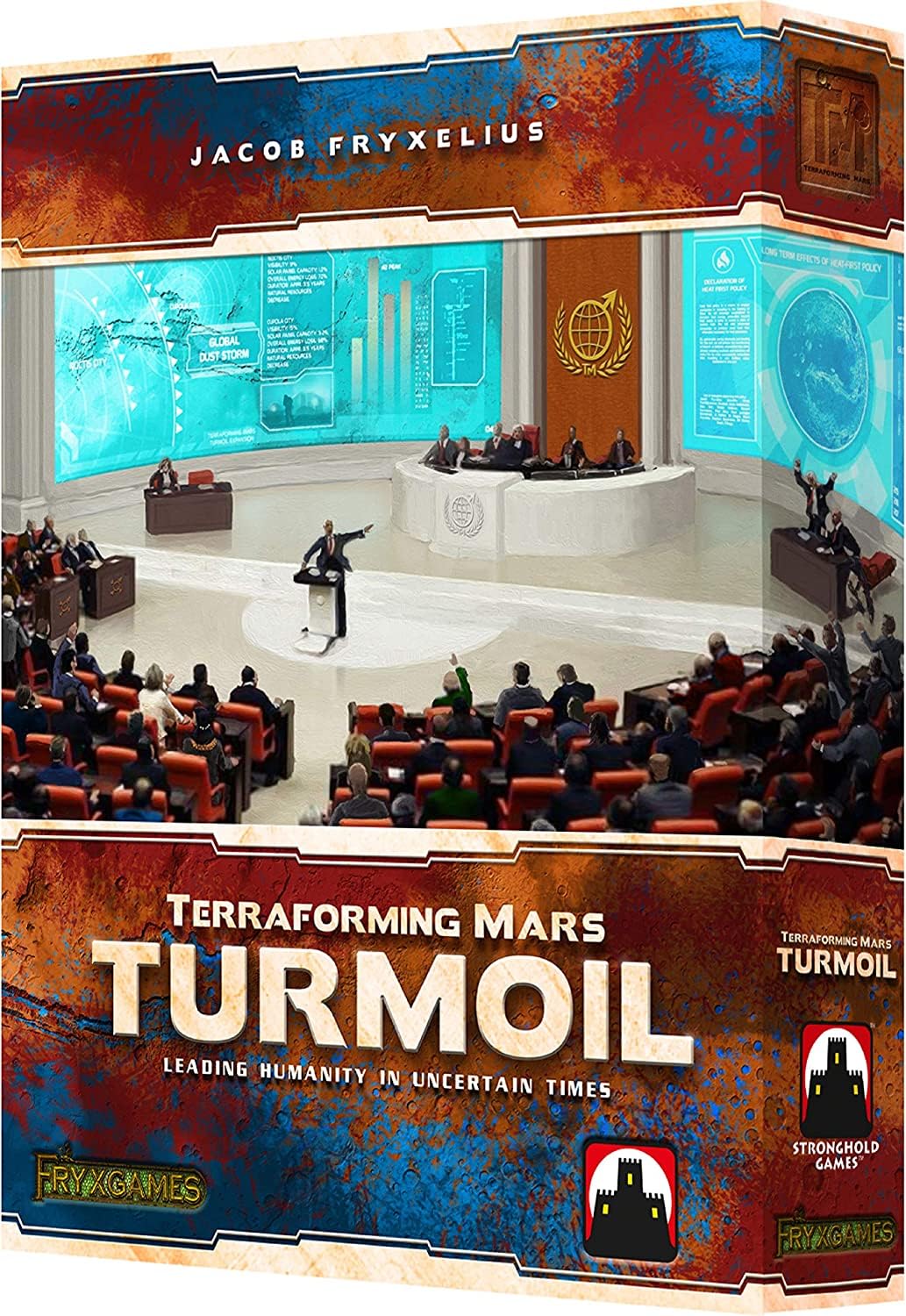 Terraforming Mars Turmoil By Stronghold Games, Strategy Board Game