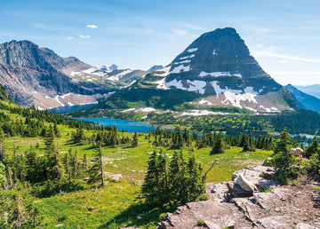 Beduke Jigsaw Puzzles For Adults 1000 Pieces Glacier National Park 1000 Piece Puzzle Thick Sturdy Precise Interlocking Age 14+ Family Game