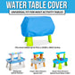 GoSports Universal Kids Water Table Cover - Anti-UV, Waterproof - Fits up to 41 x 25 x 34 Inches - Cover ONLY - Blue