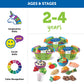 Learning Resources New Sprouts Healthy Foods Basket - 37 Pieces Pretend Food for Toddlers, Multi-color, Model LER9743, Ages 18+ Months