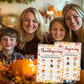 Bltgh Thanksgiving Scavenger Hunt Game Cards Fun Fall Party Activity for Family and Friends Autumn Holiday Guessing Game 5x7 Inch Cards