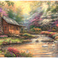 Buffalo Games Jigsaw Puzzles for mature-themeds 1000 Pieces - Chuck Pinson - Brookside Retreat - Hard mature-themed Puzzle with Reference Poster  Fun  Unique & Challenging for All Abilities  Large 26.75 x 19.75