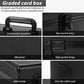 Ouutmee Graded Card Case - Aluminum Alloy Graded Card Storage Box Compatible With 150+ Card Slabs - Sports Trading Card Case Fit