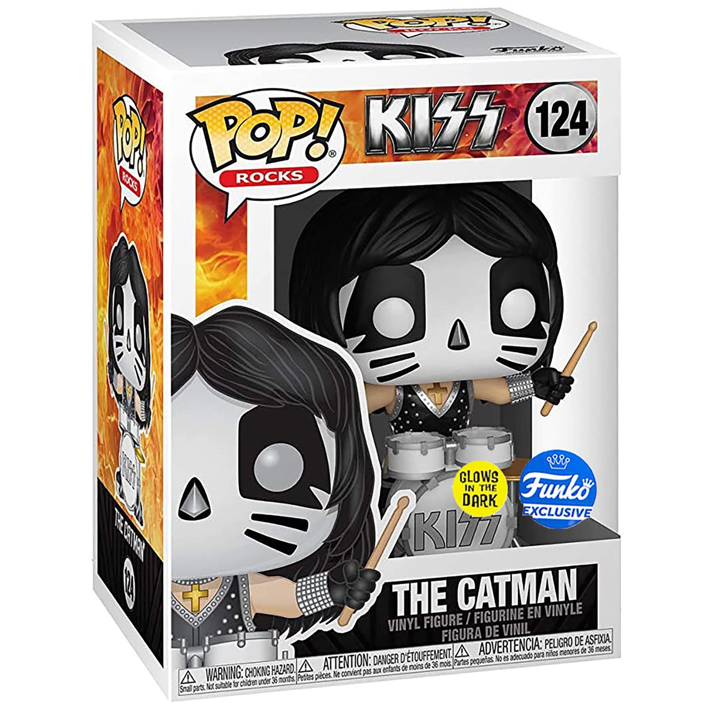 Funko POP! KISS: The Catman - Glow in The Dark Collectible - Online limited availability