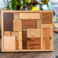 Creative Crafthouse Calibron 12 Wooden Puzzle - Hardest Brain Teaser for Adults & Teens - Natural Wood Colors