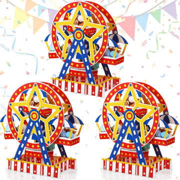 Carnival Ferris Wheel Centerpiece Carnival Theme Party Decorations Carnival Cake Holder Circus Carnival Favor Supplies for Candy