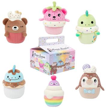 Moriah Elizabeth 6    Mini Mystery Plush - Cupcake Plush; YouTube Craft Channel, Blind Box, 1 of 8 Possible, Official Merch
