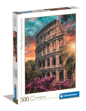 Clementoni 35145 Collection Flavian Amphitheatre 500 Pieces, Jigsaw Puzzle For Adults-Made In Italy, Multi-Coloured