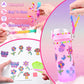 ASIOWELY Decorate Your Own Water Bottle Kits for Girls Age 4-12, Butterfly Flower Diamond Painting Art and Crafts Gift for Boys