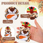 Soulchen 24 Pcs Mini Fall Thanksgiving Stuffed Animal Bulk Small Thanksgiving Day Plush Animals Soft Tiny Autumn Pumpkin Turkey