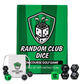Random Club Dice On-Course Golf Dice Game - Fun Golf Dice Games Challenge for Golfers and Friends - Portable Dice Games On-Cours
