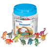 Learning Resources Dinosaur Counters, Set of 60 Colored Dinosaurs, Fine Motor Toy, Ages 3+, multi-color