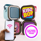 Move2Play, Mini Karaoke Machine For Kids | Includes 20+ Kid Songs | 2 Microphones | Connect With Bluetooth | 2, 3, 4, 5+ Year Ol