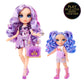 Rainbow High Littles Amethyst Willow Doll - 5.5 Posable Purple Doll with Purse & Magical Pet Dog, Gift for Kids Ages 4-12
