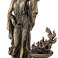 11.25 Inch Hestia - Greek Goddess Cold Cast Bronze Figurine
