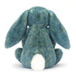 Jellycat Bashful Azure Luxe Bunny Stuffed Animal, Huge 20 Inches - Rabbit & Bunny Plush Toy - Classic Children'S Gift