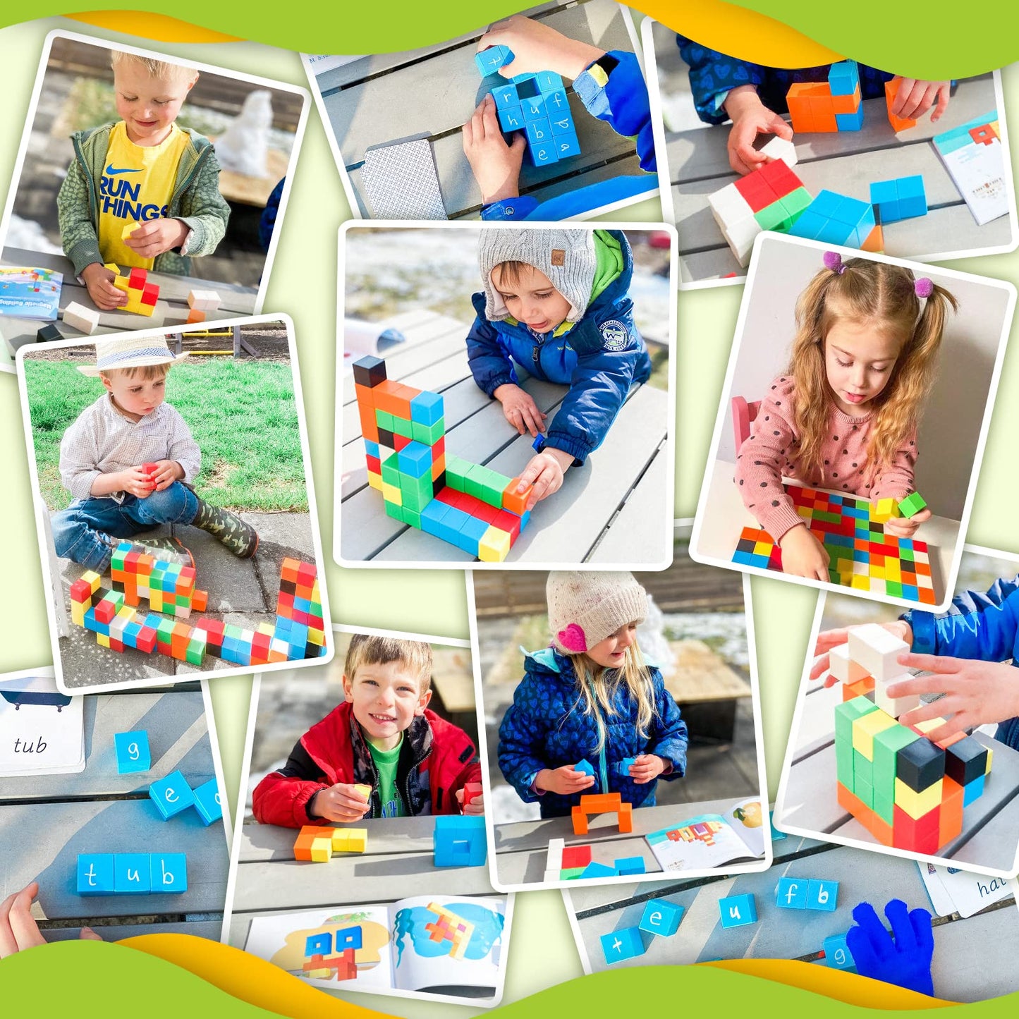 48Pcs Magnetic Blocks For Toddlers Toys, Large Magnetic Cube Toys For Sensory Stem Education Preschool Magnet Toys For 3 4 5 6 Year Old Boys And Girls, Compatile With Mine Magnet World