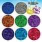Rainbow Loom® Treasure Box Sparkle Edition, 8,000 Rubber Bands In 8 Different Sparkly Colors, And A Bonus Of 2 Happy Looms, Great Activities For Boys And Girls 7+