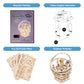 ROBOTIME 3D Puzzles for mature-themeds Model Kits for mature-themeds Hobbies for Men/Women Rotating Starry Night Wooden Puzzle Music Box AMK51