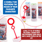 Toyland Pack of 12 Avengers Bubbles with Wands, 2fl oz Solution & Novelty Maze Lid - Pocket Money & Party Bag Toys