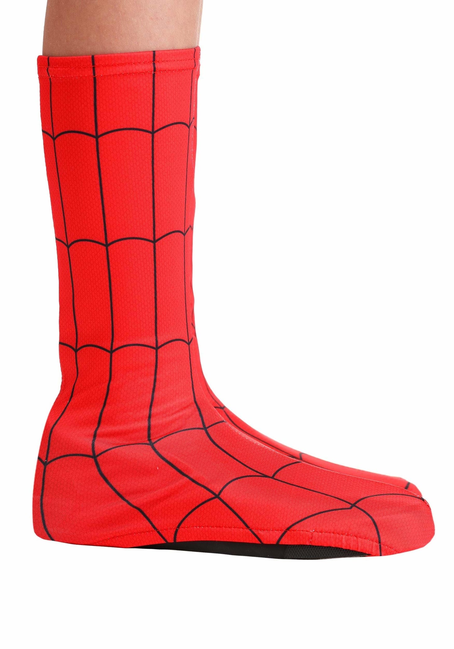 Spider-Man Toddler Costume Boot Covers | Superhero Accessories Standard Red