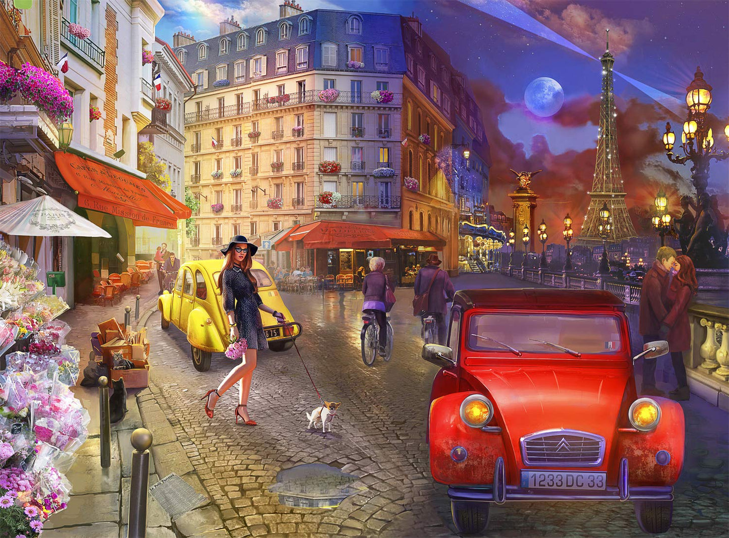 Buffalo Games - A Stroll In Paris - 1000 Piece Jigsaw Puzzle