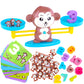 Cooltoys Monkey Balance Cool Math Game For Girls & Boys | Fun, Educational Children'S Gift & Kids Toy Stem Learning Ages 3+ (64-Piece Set)