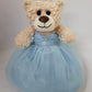 Kinnex Collections Since 1997 12'' Quince Anos Last Doll Teddy Bear With Dress (Centerpiece) ~ Arc09832-4 (Baby Blue)