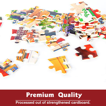 Lavievert Jigsaw Puzzle 500 Piece Puzzle For Adults And Kids - Country Store