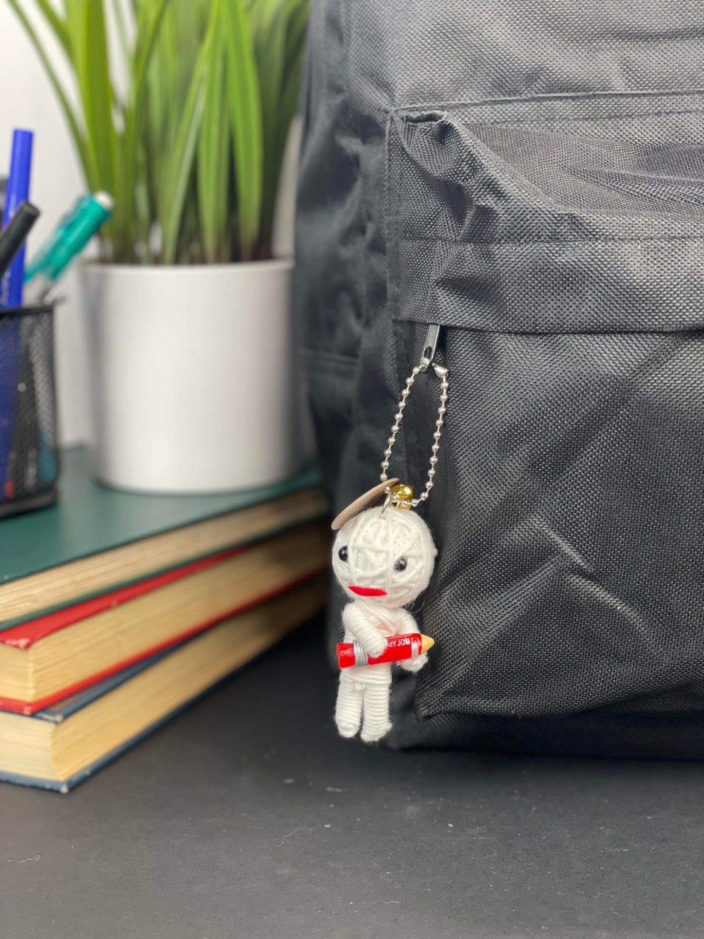 Watchover Voodoo 3-Inch Love Your Job Keychain - Handcrafted Gift To Bring Good Luck And Positivity Everywhere You Go