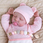 Aori Lifelike Reborn Baby Dolls,18-Inch Realistic Newborn Sleeping Baby Girl Doll, Nice Gift Set For Kids,Grandparents