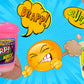 Ja-Ru Mini Flarp Noise Putty (72 Tubes, 4 Slime Each) Bulk Slime Party Favors For Kids. Fart Noise Maker. Hand Therapy Putty, St