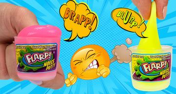 Ja-Ru Mini Flarp Noise Putty (72 Tubes, 4 Slime Each) Bulk Slime Party Favors For Kids. Fart Noise Maker. Hand Therapy Putty, St