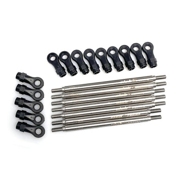 Club 5 ''Husky Link HD M4 Suspension Links Kit for Redcat GEN8 (6mm Stainless Steel)