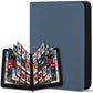 Card Binder 9 Pocket  enhanced Zip Trading Card Binder  540 Double Sided Pocket PU Collection Binder  Side-Loading Collector Album  Card Folder for MTG  TCG  Sports Cards  Navy Blue