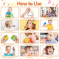 Inlaier Kids Musical Instruments Set, 20 Pcs Wooden Shakers Percussion Instruments Tambourine Xylophone Toys, Child Early Learning Musical Toys For Boys And Girls Gifts Present With Carrying Bag