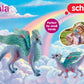 Schleich Bayala Toys And Figurines - Flying Flower Mother And Small Baby Dragon, Action Figure Kid Toys And Dolls, Girls And Boys Ages 5 And Above , 2 Piece Set
