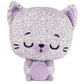 Gund Drops, Gina Spots, Expressive Premium Stuffed Animal Soft Plush Pet, Purple Leopard, 9