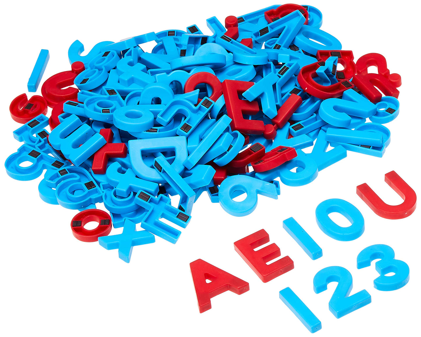Educational Insights Color-Coded Uppercase & Lowercase Alphamagnets And Mathmagnets, Set Of 214 Letters, Numbers, Punctuation & Math Symbols, Preschool Kindergarten Classroom Must Haves, Ages 3+
