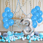 Treasures Gifted Light Blue Balloons - Baby Blue Balloons - Pastel Blue Balloons - Dusty Blue Balloons - Latex Sky Blue Balloons