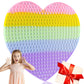 Big Fidget Sensory Toys For Kids,19.3 Inch Super Large Jumbo Push Bubble Silicone Squeeze Toy For Autism Anxiety Stress Relief G